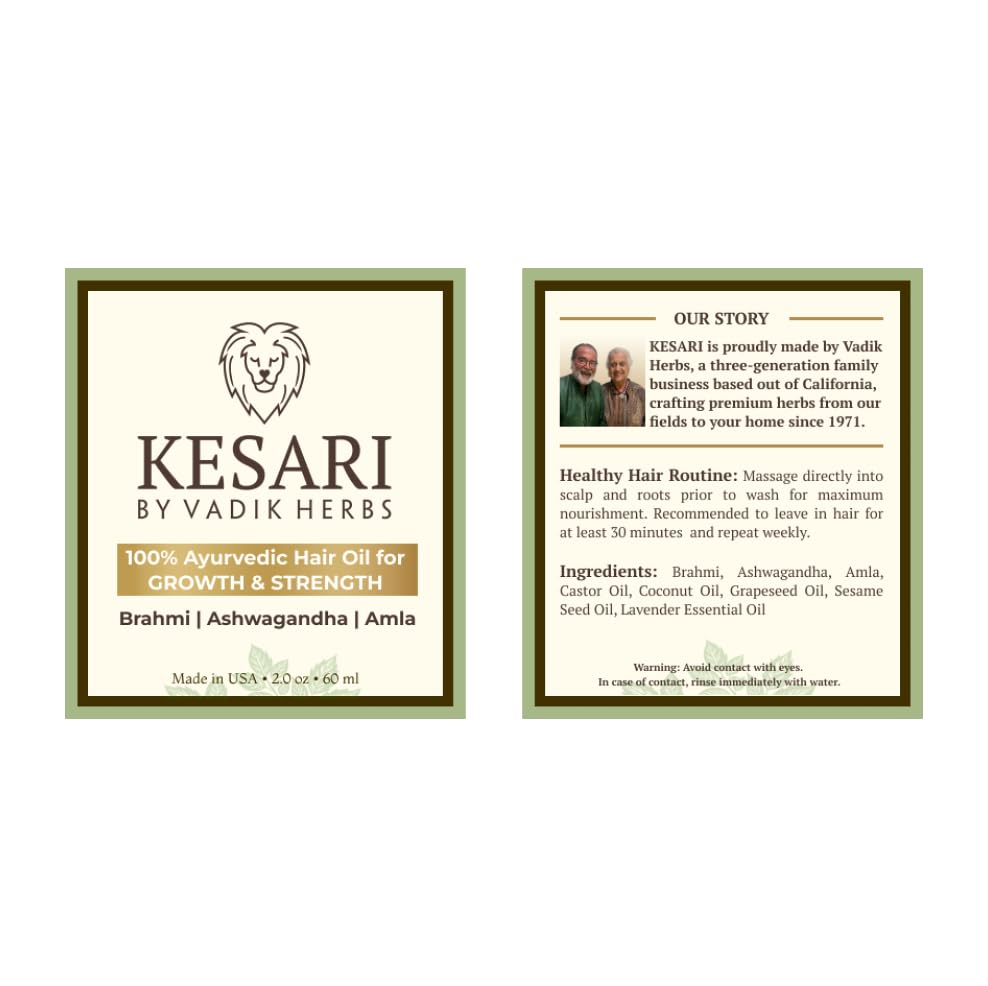 KESARI Ayurvedic Hair Oil