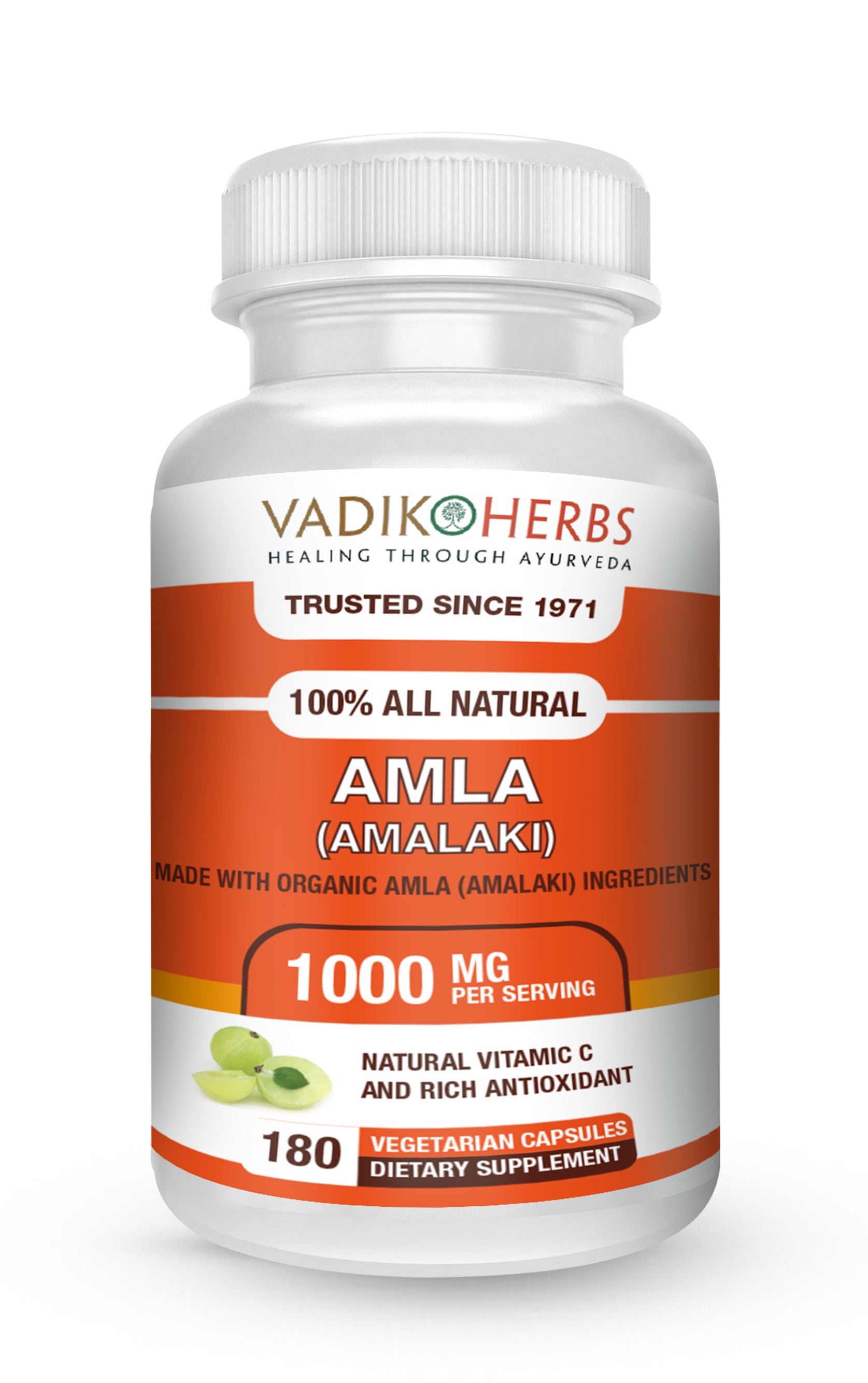 Amalaki (Amla) Capsules - Vadik Herbs