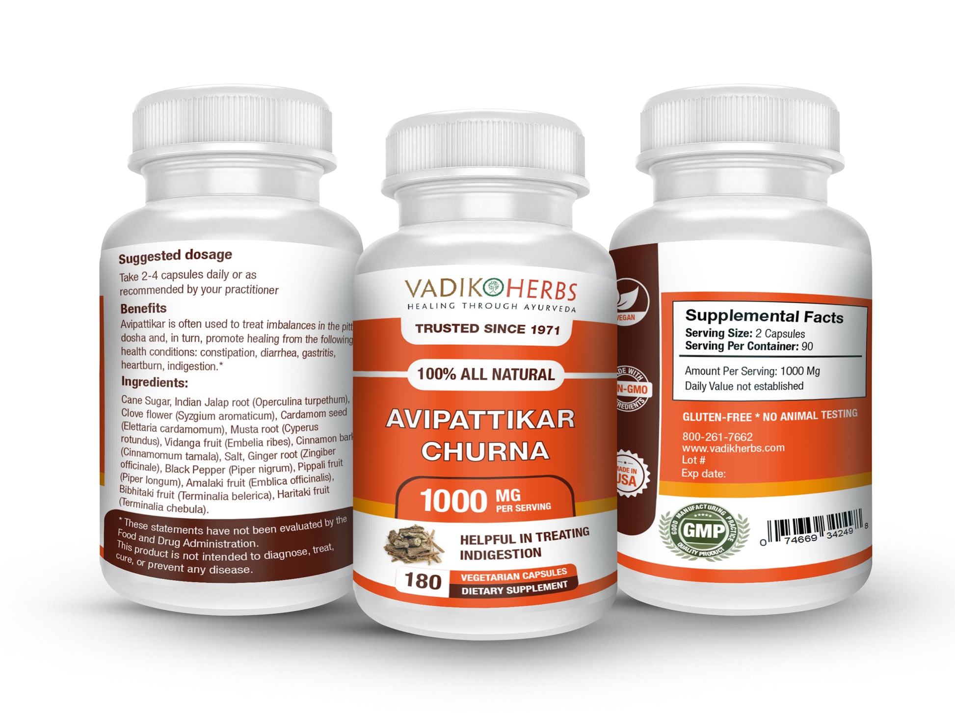 AVIPATTIKAR CAPSULES - Vadik Herbs