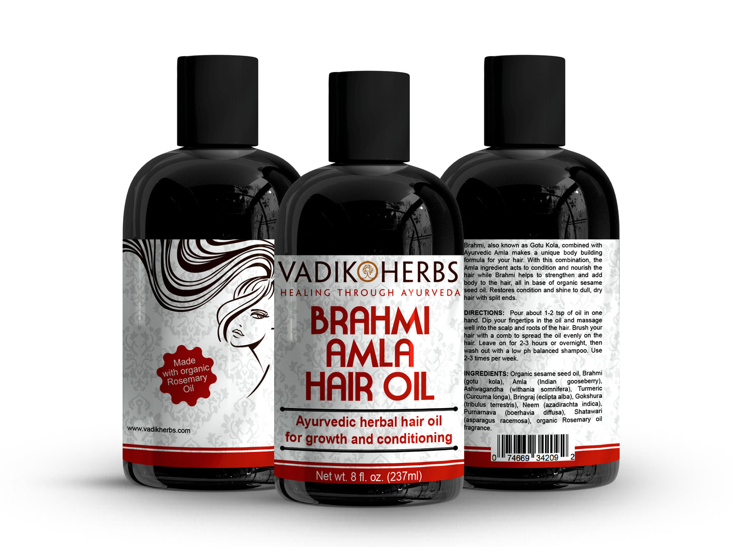Brahmi Amla Hair Oil (Growth and Conditioning)