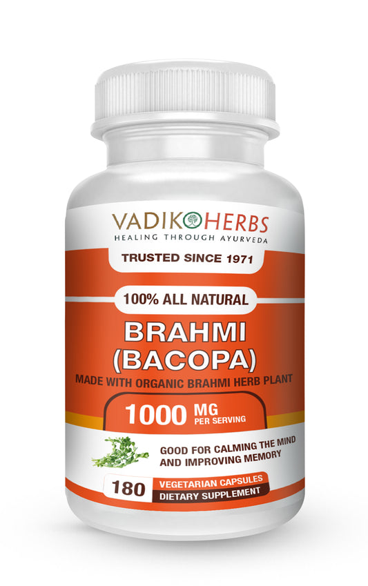 BRAHMI HERB CAPSULES - Vadik Herbs