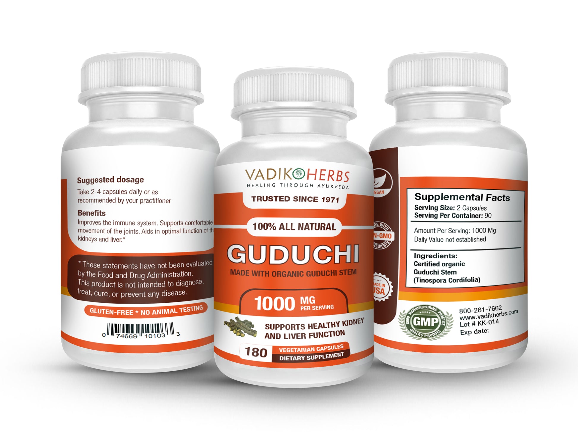 GUDUCHI CAPSULES - Vadik Herbs