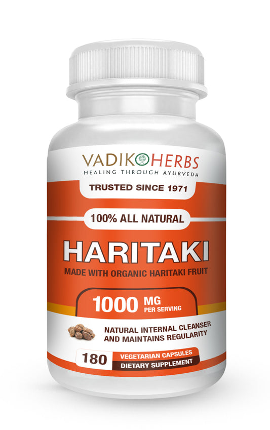 HARITAKI CAPSULES - Vadik Herbs