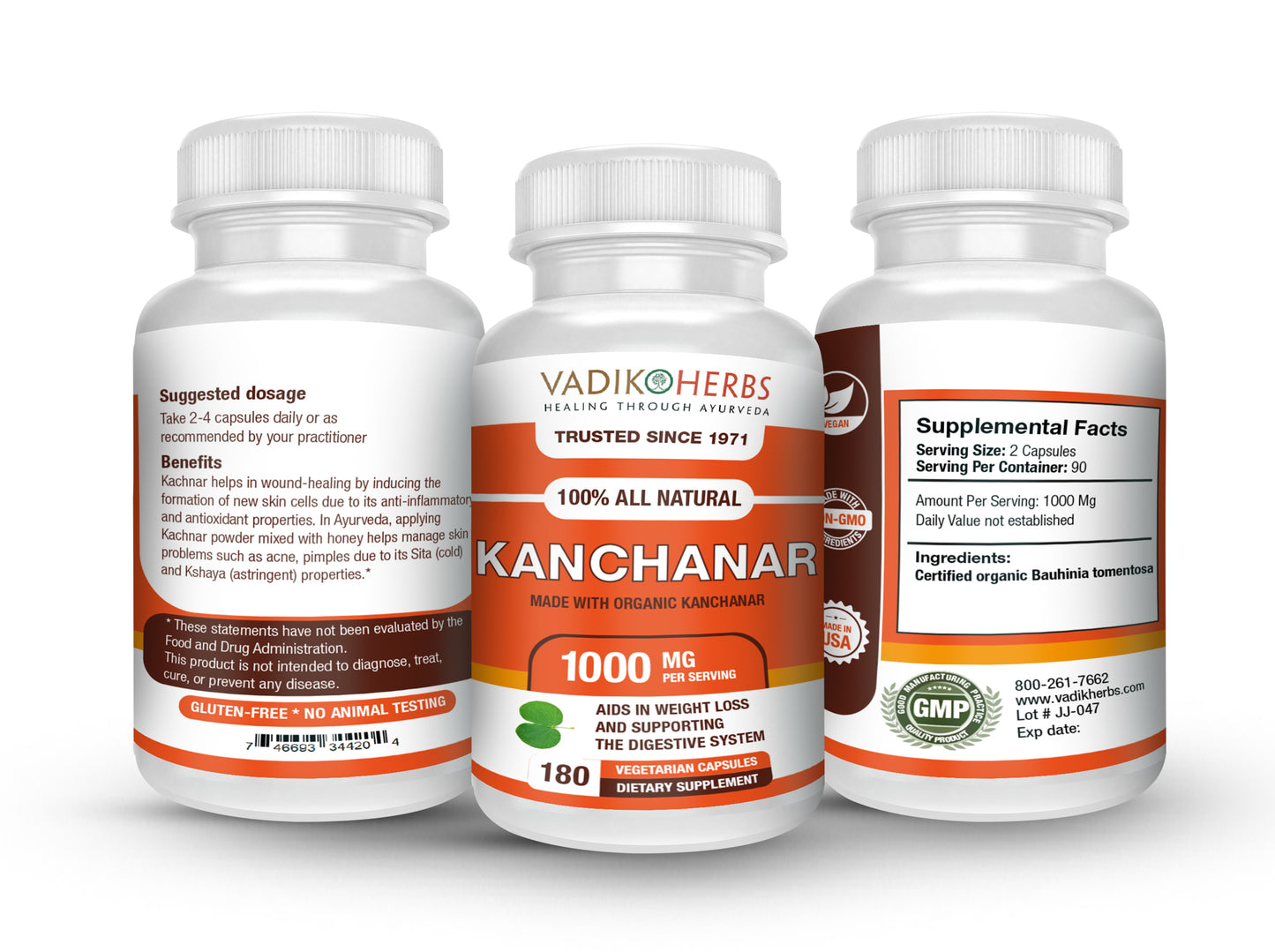 KANCHANAR HERB CAPSULES - Vadik Herbs