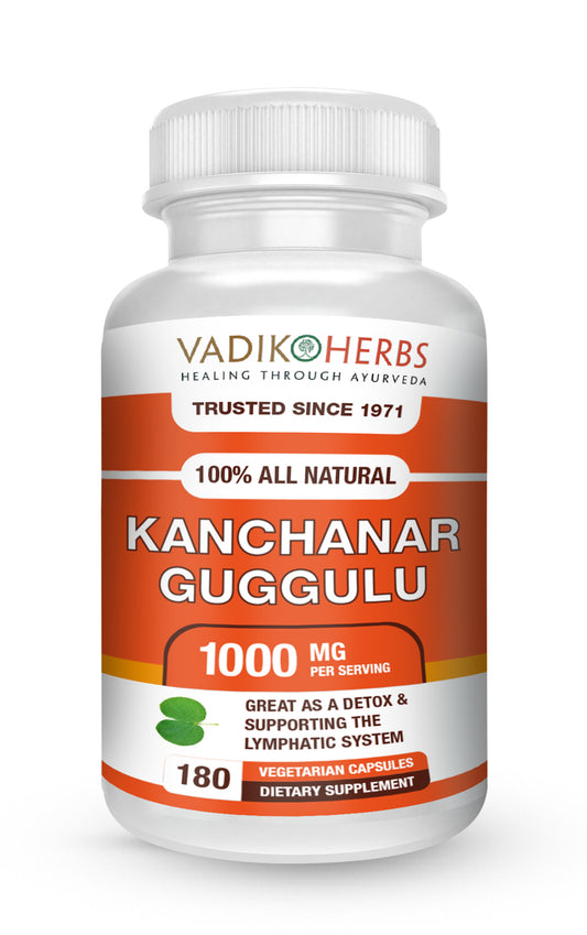 KANCHANAR GUGGULU CAPSULES - Vadik Herbs
