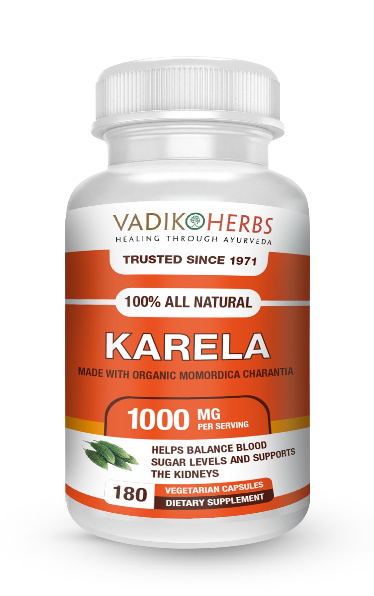 KARELA FRUIT CAPSULES - Vadik Herbs