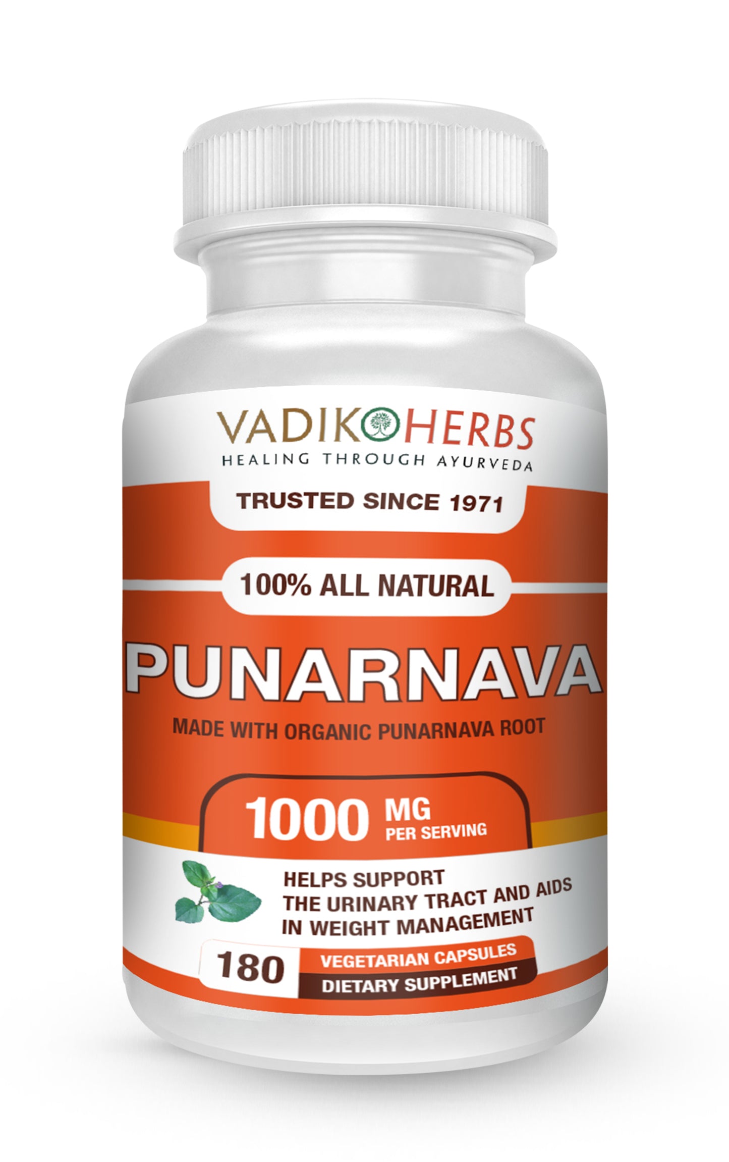 PUNARNAVA CAPSULES - Vadik Herbs
