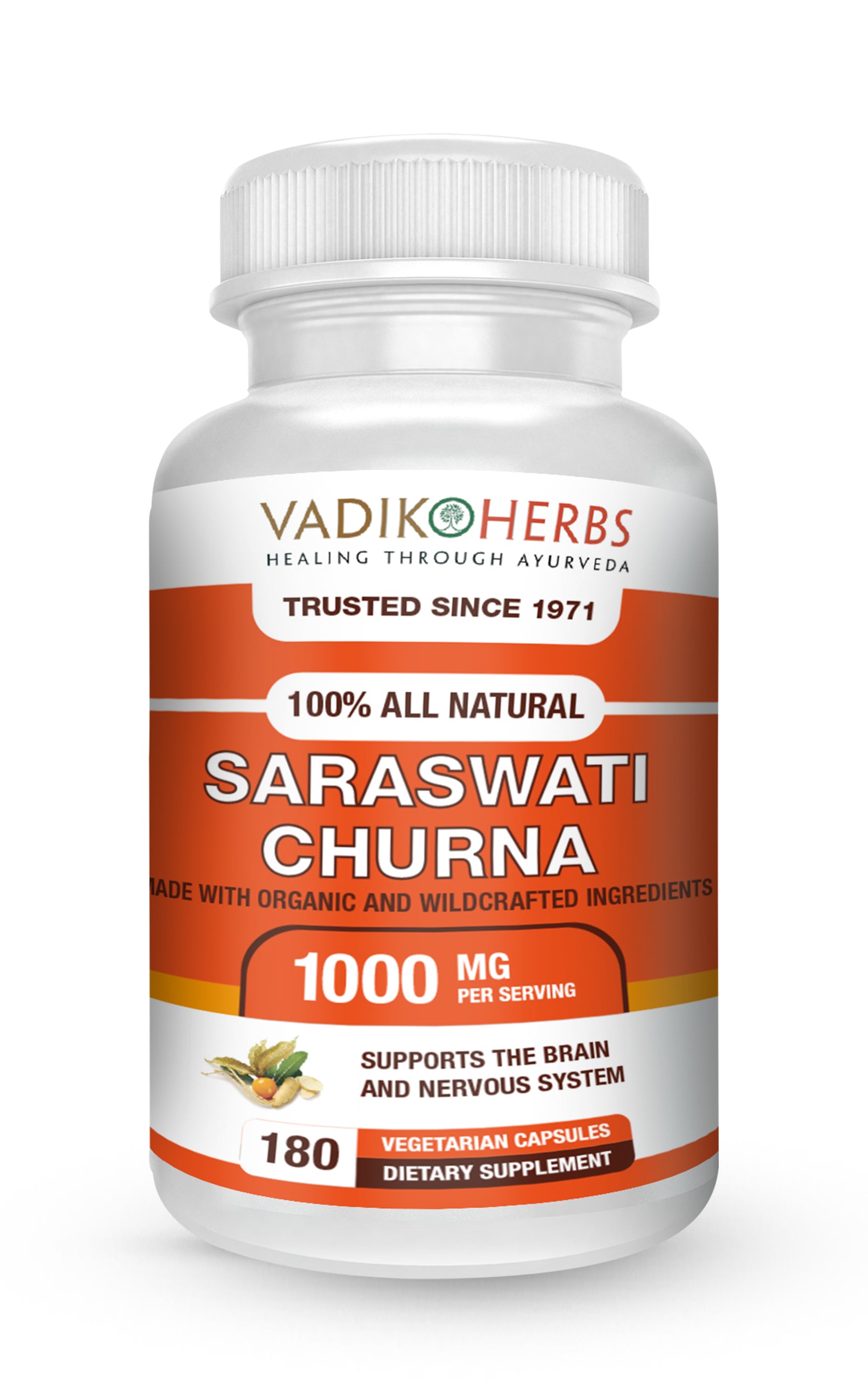 SARASWATI CHURNA CAPSULES - Vadik Herbs
