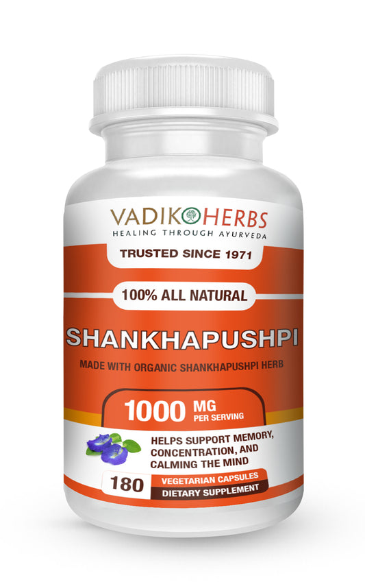 SHANKHAPUSHPI CAPSULES - Vadik Herbs
