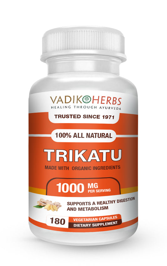 TRIKATU CAPSULES - Vadik Herbs