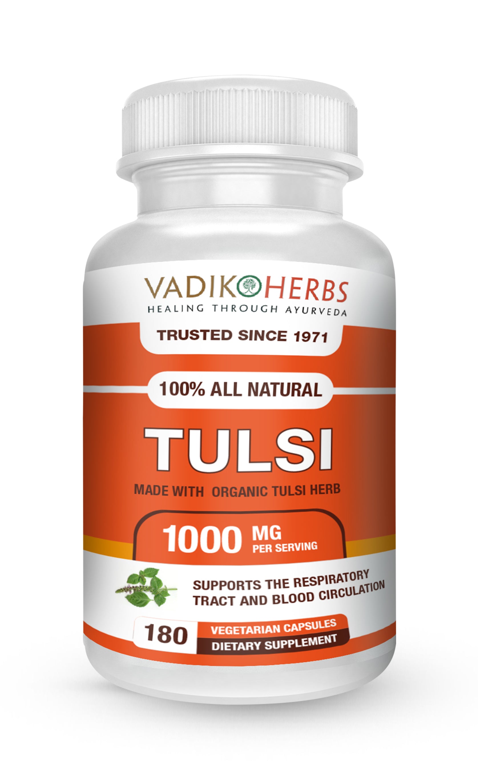 TULSI HERB CAPSULES - Vadik Herbs