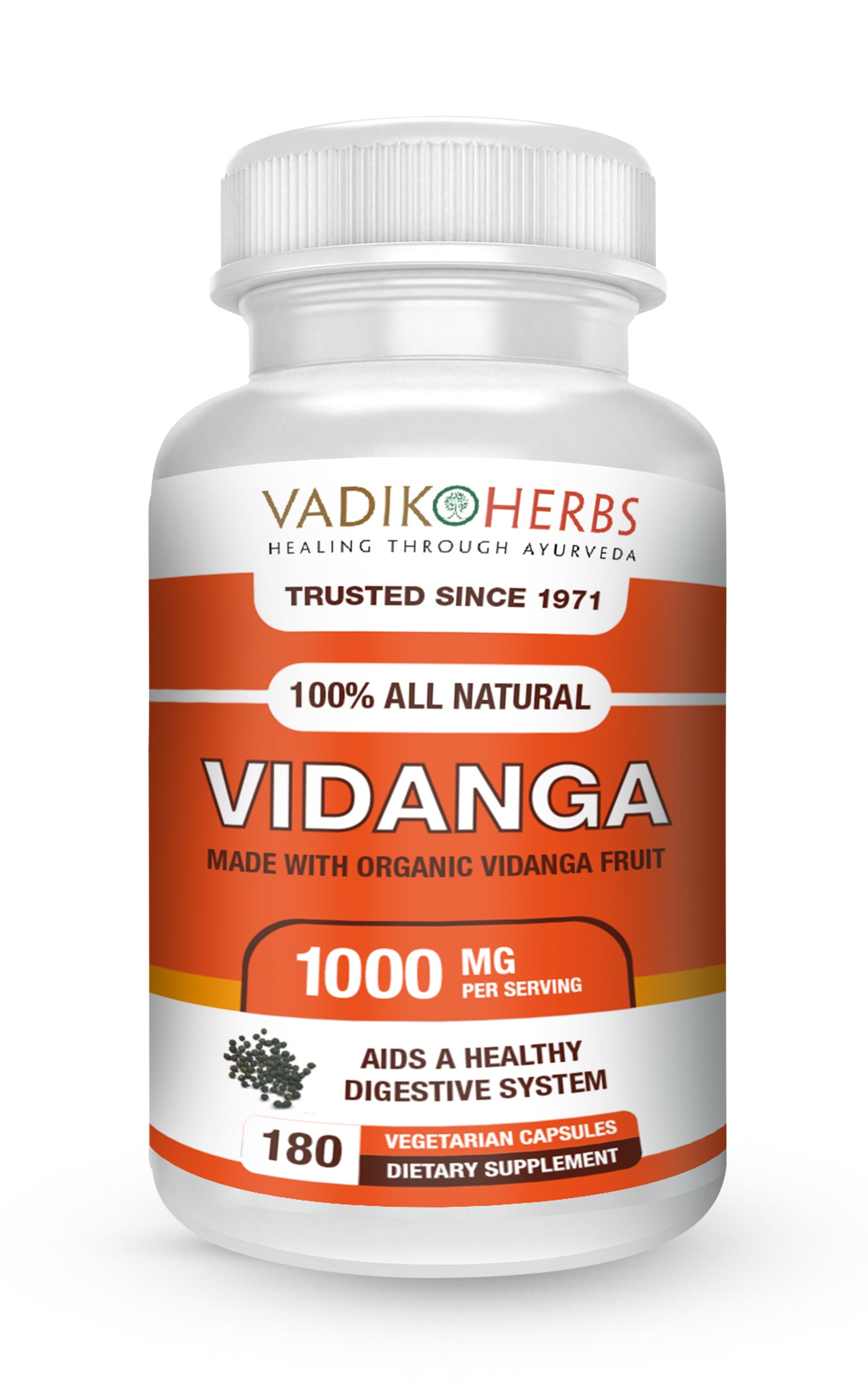 VIDANGA CAPSULES - Vadik Herbs
