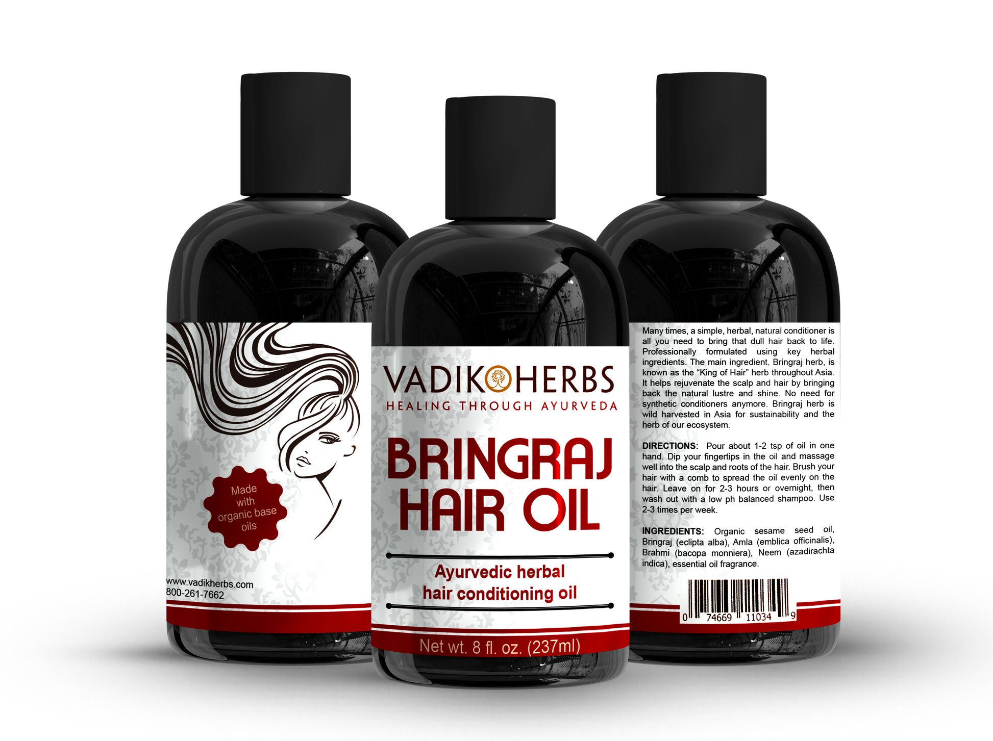 Bringraj Hair Oil - Vadik Herbs
