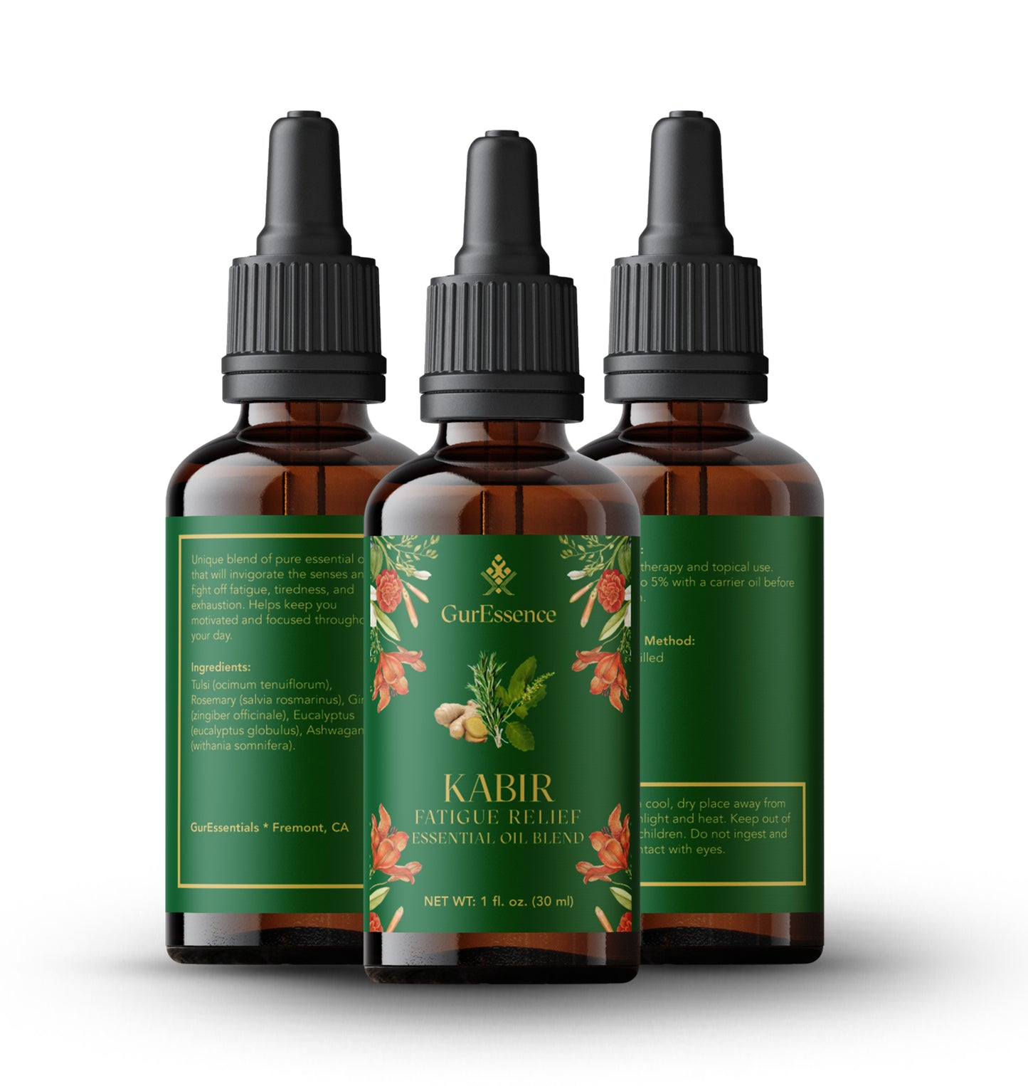 KABIR: <p>Fatigue Relief Oil - Vadik Herbs