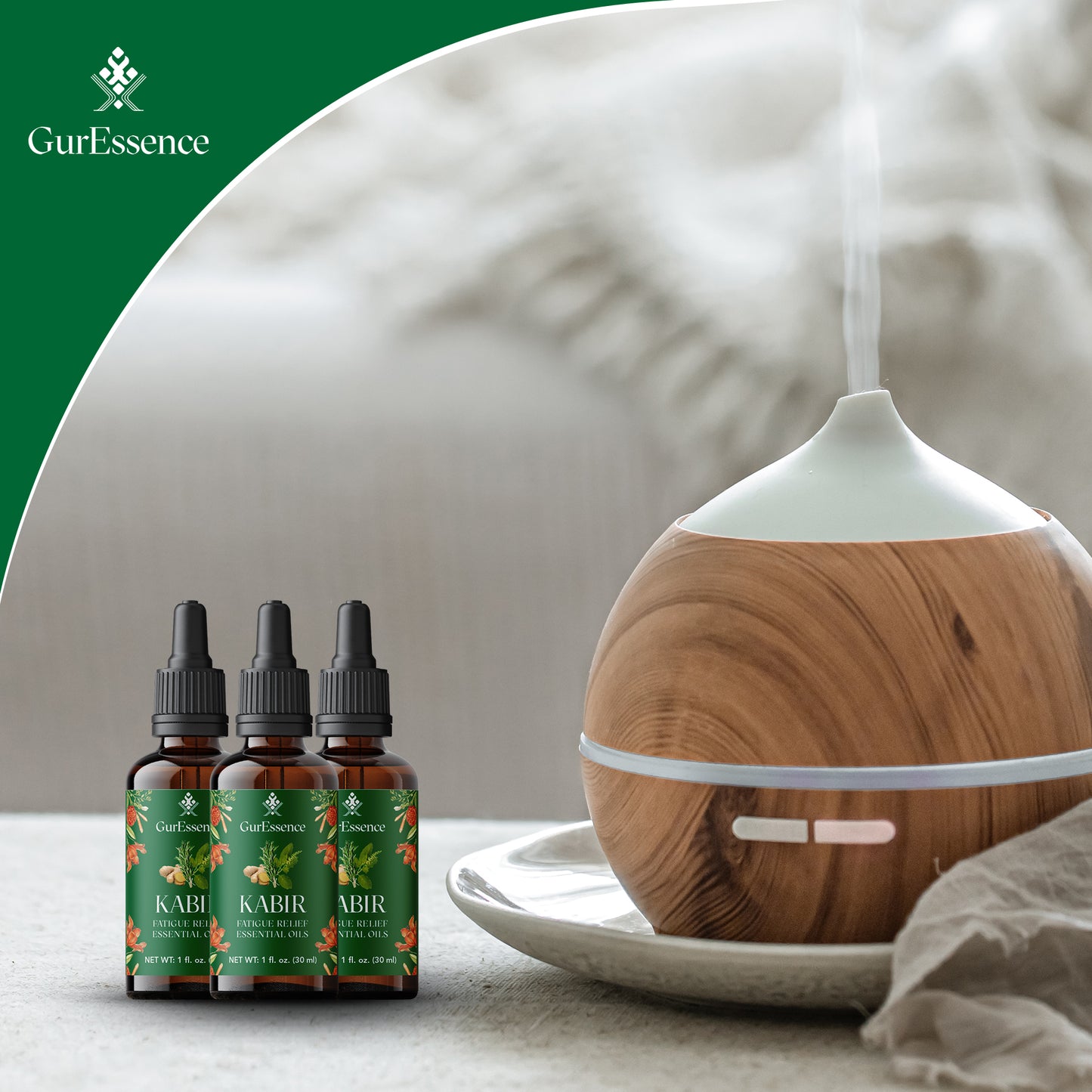 KABIR: <p>Fatigue Relief Oil - Vadik Herbs