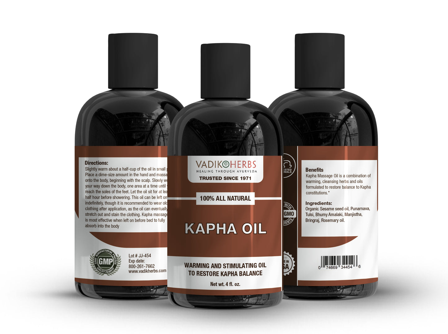 Kapha Massage Oil - Vadik Herbs