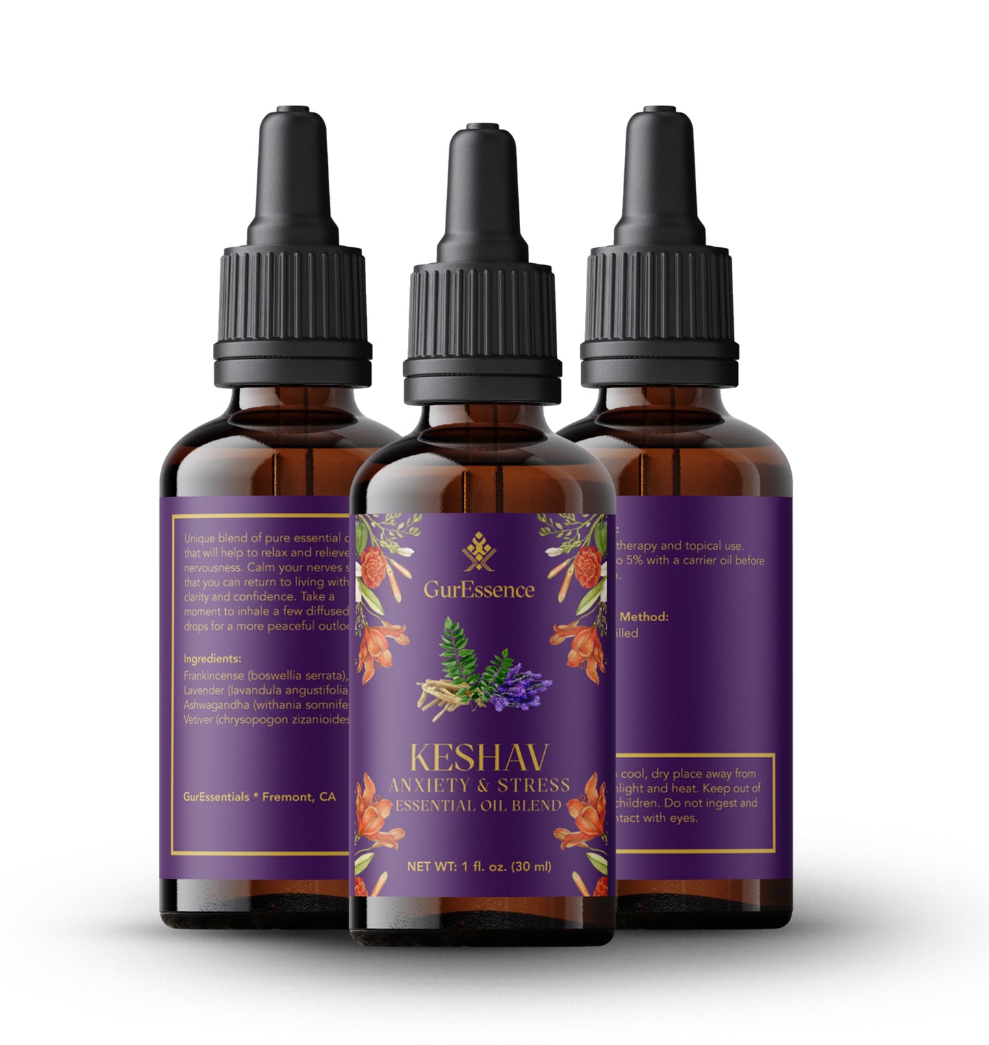KESHAV: <p>Anxiety & Stress Relief - Vadik Herbs