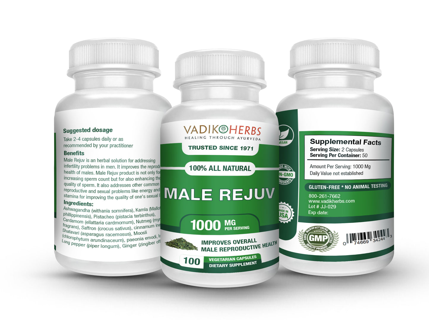 Male Rejuv - Vadik Herbs