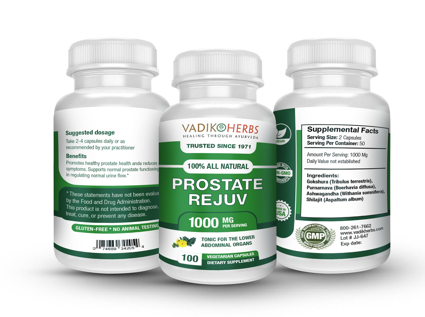 Prostate Rejuv - Vadik Herbs