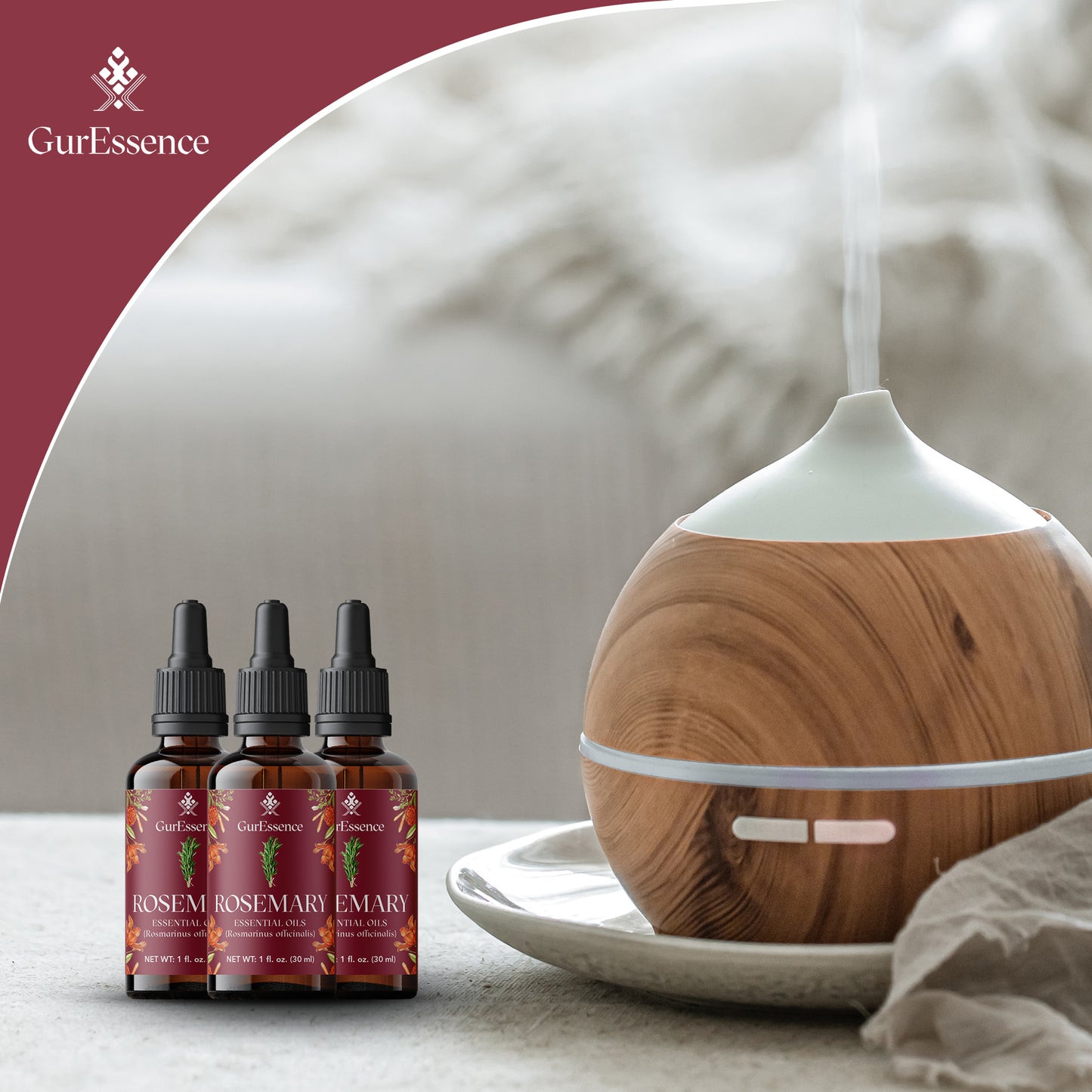 Rosemary Essential Oil - Vadik Herbs