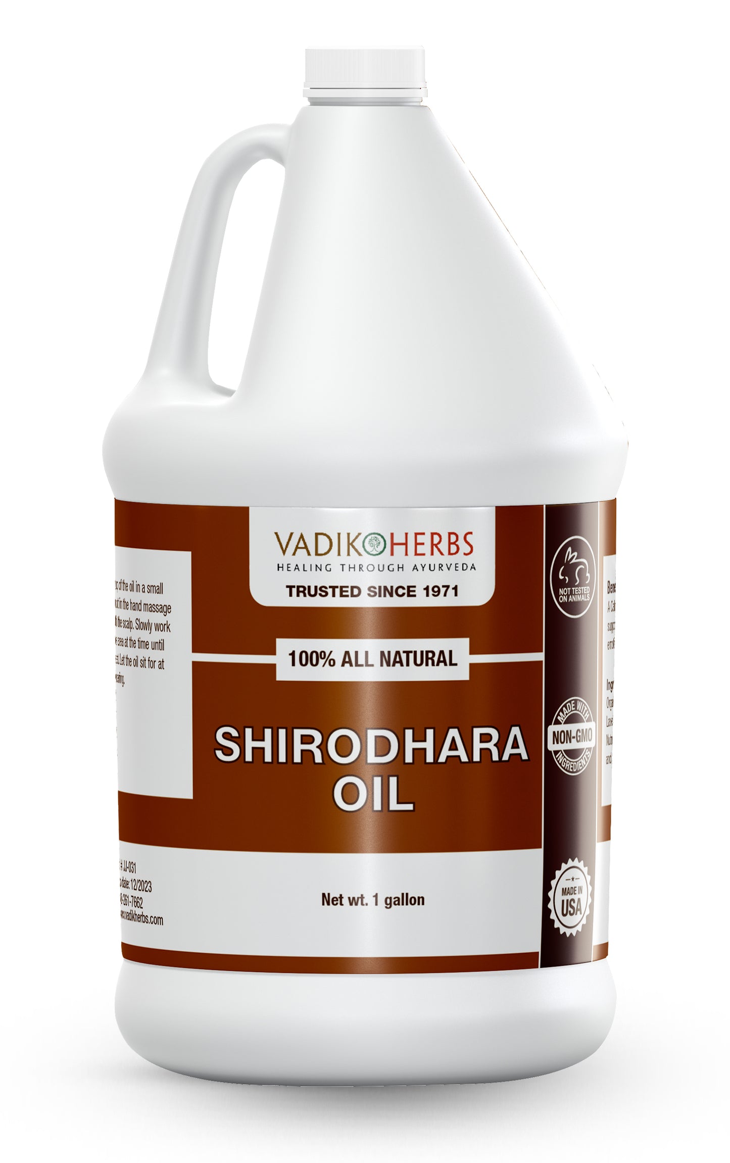 Shirodhara Oil - Vadik Herbs