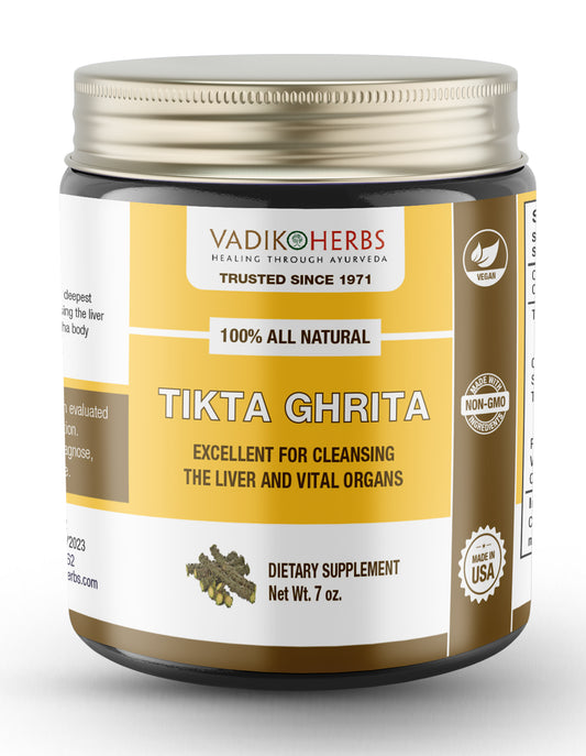 Tikta Ghrita (Bitter ghee) (7oz) - Vadik Herbs