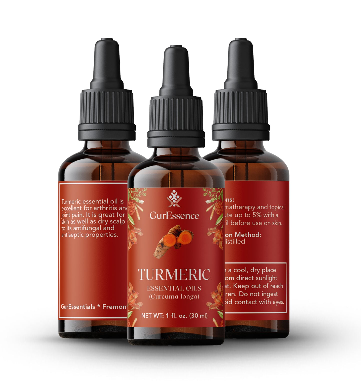 Turmeric Essential Oil - Vadik Herbs