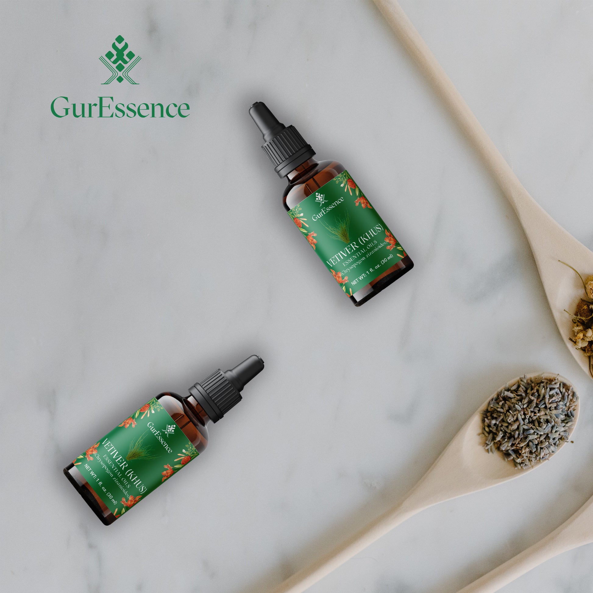 Vetiver (Khus) Essential Oil - Vadik Herbs