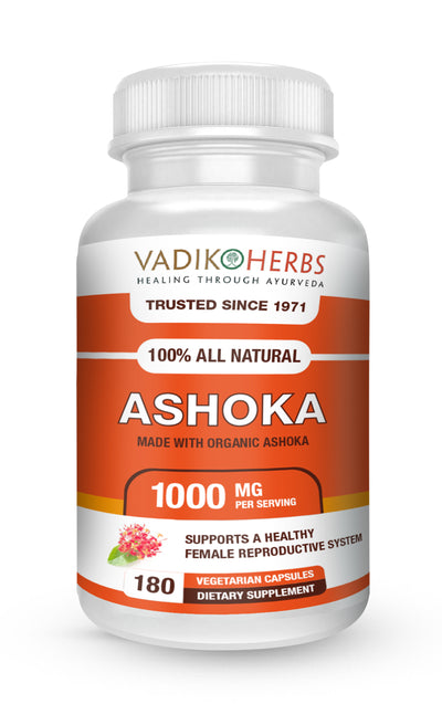 ASHOKA BARK CAPSULES - Vadik Herbs