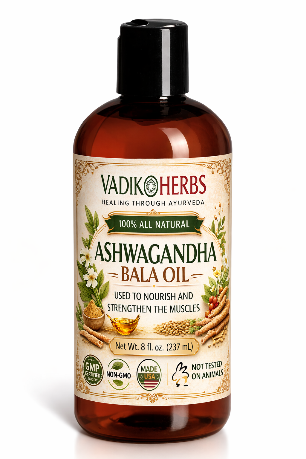 Ashwagandha Bala Massage Oil