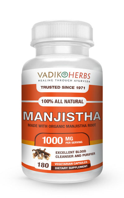 MANJISTHA CAPSULES - Vadik Herbs