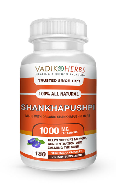 SHANKHAPUSHPI CAPSULES - Vadik Herbs