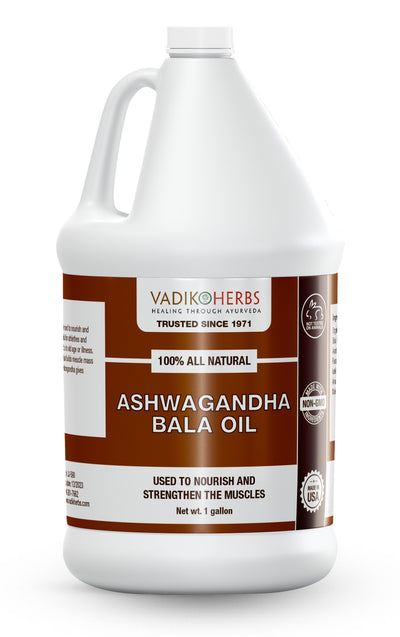 Ashwagandha Bala Massage Oil - Vadik Herbs