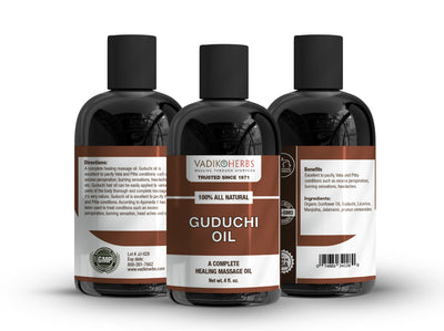 Guduchi Massage Oil - Vadik Herbs
