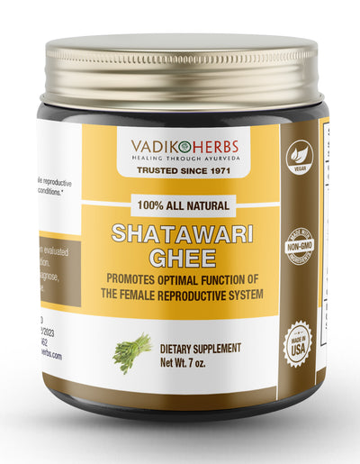 Shatawari Ghee-Organic (7oz) - Vadik Herbs