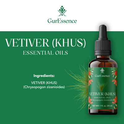 Vetiver (Khus) Essential Oil - Vadik Herbs